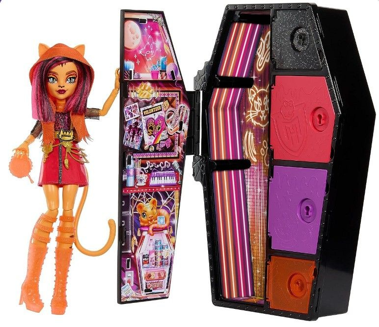 Игровая фигурка Mattel Monster High Страшные секреты Торали Страйп HNF80  #1