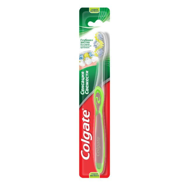 Зубная щетка Colgate Сенсация средней жесткости #1