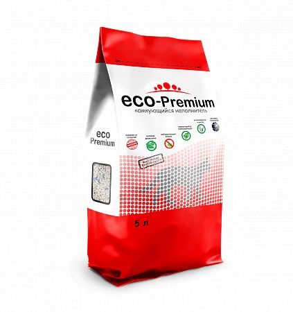 ECO-Premium Наполнитель Растительный Комкующийся 1900г. #1