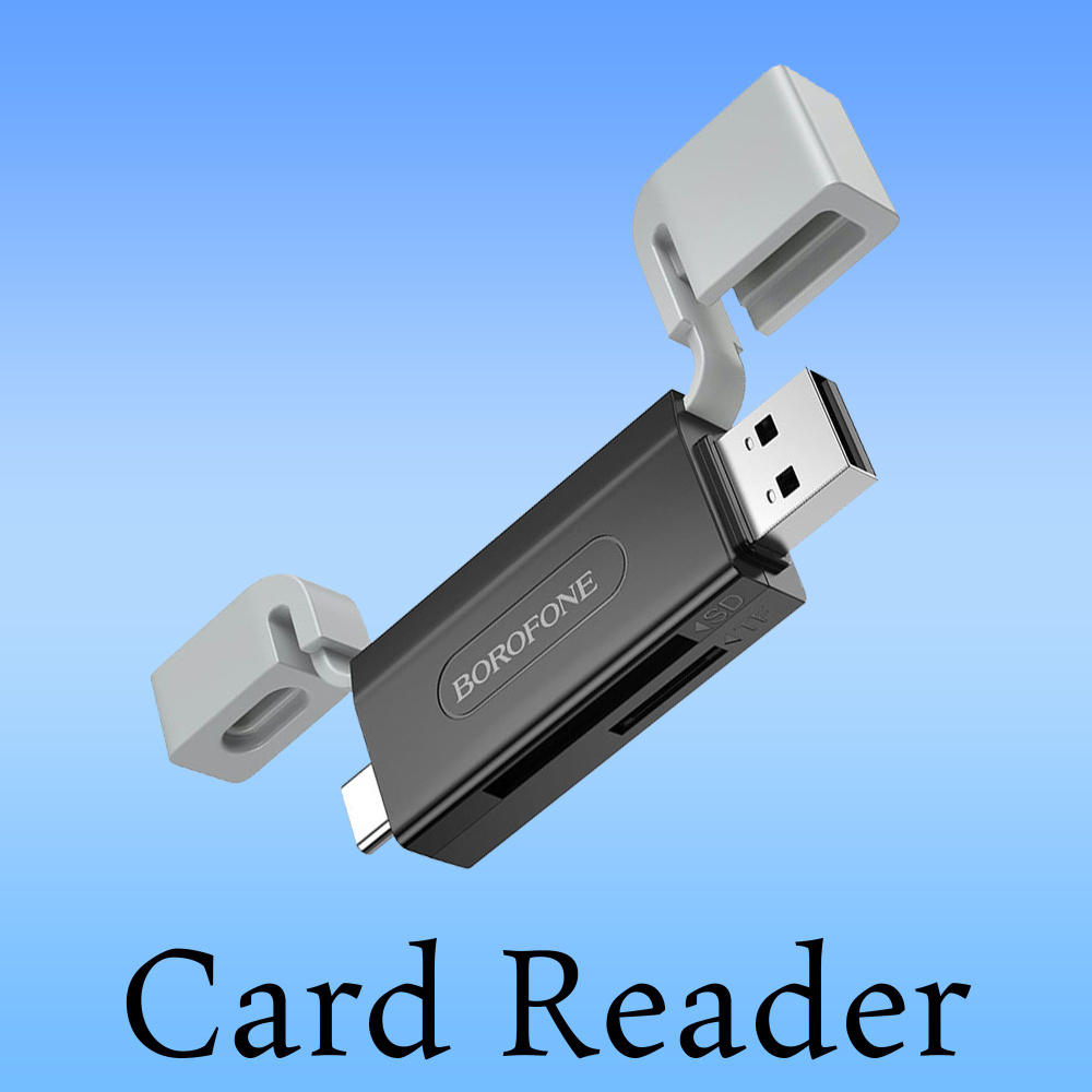 Card Reader USB, TYPE-C / переходник для microSD карт / картридер #1