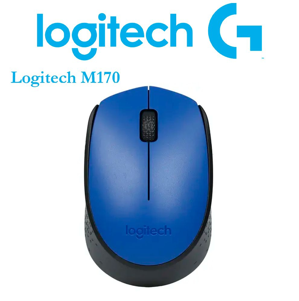 Мышь беспроводная Logitech M170 910-004646 серый #1