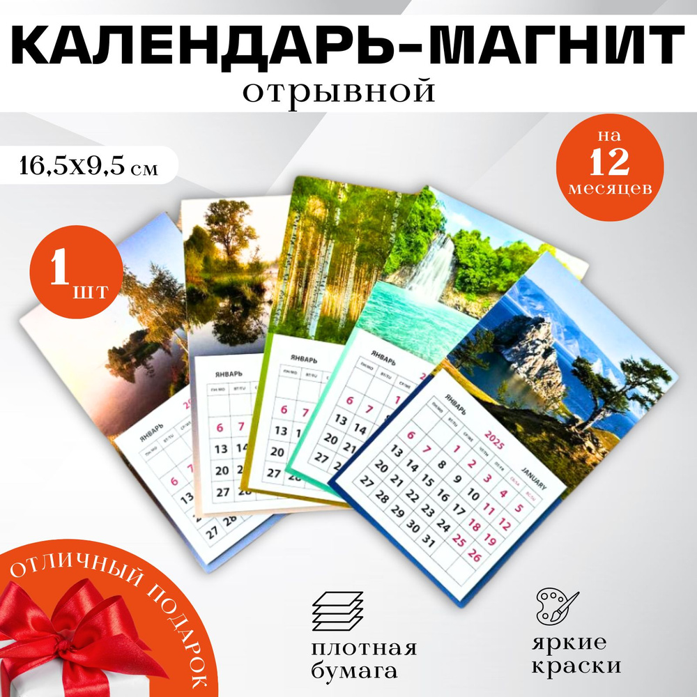 Календари Shop Календарь 2025 г., Магнитный #1