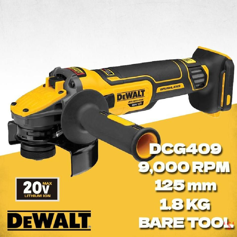 DEWALT DCG409 аккумуляторная угловая шлифовальная машина 20 В бесщеточный двигатель режущий станок 9000 #1