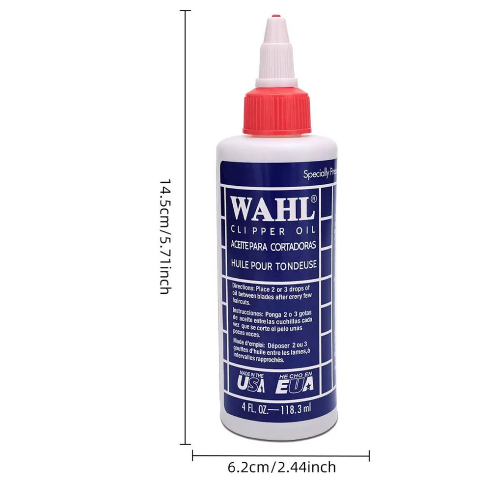 Масло WAHL Clipper Oil 118.3 мл. профессиональное масло высшей очистки для смазки ножевых блоков и лезвий #1