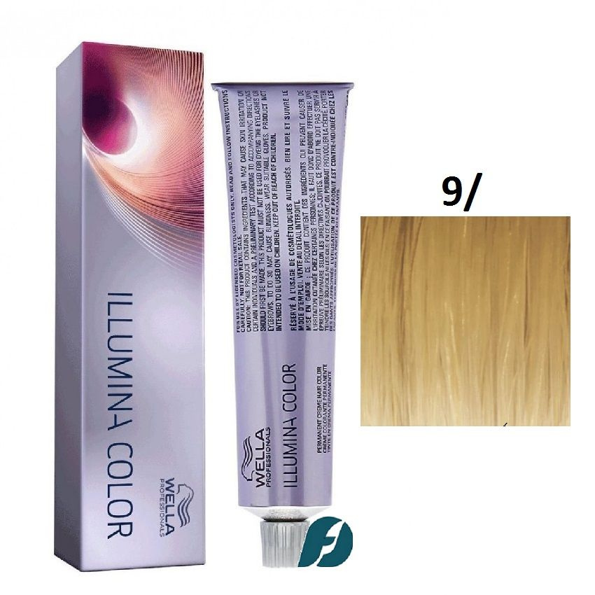 Wella Professionals Illumina Color 9/ Крем-краска для волос - Очень светлый блонд, 60мл  #1