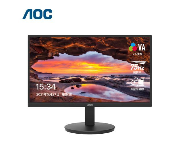 AOC 23.8" Монитор 24E11XHM, черный #1