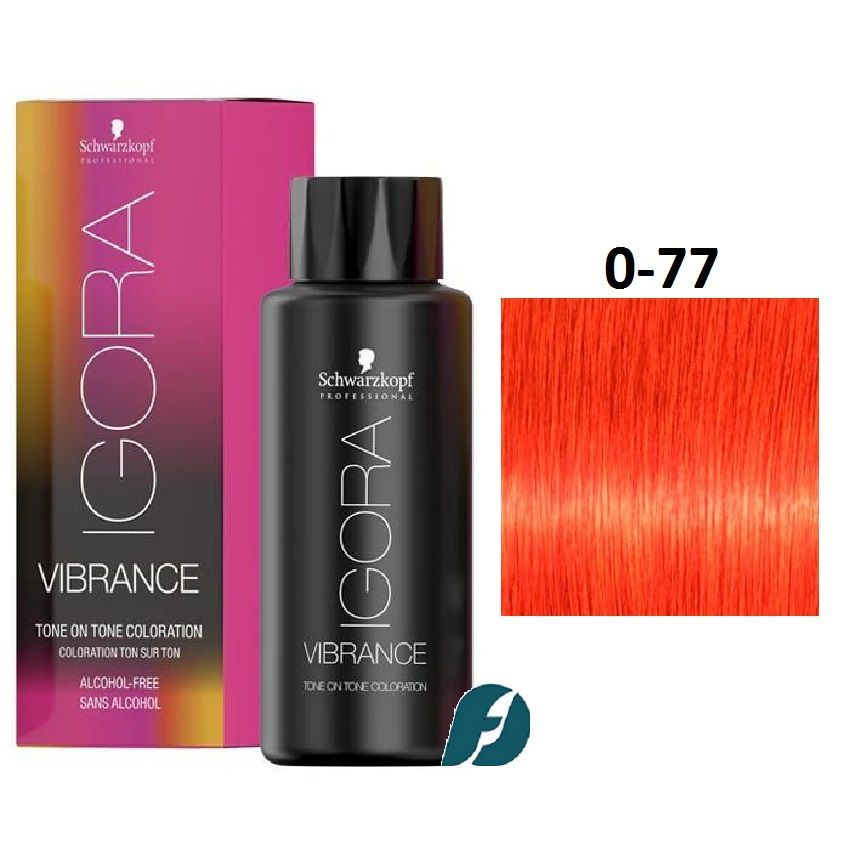 Schwarzkopf Professional Igora Vibrance 0-77 Краска для волос - Медный, 60мл #1