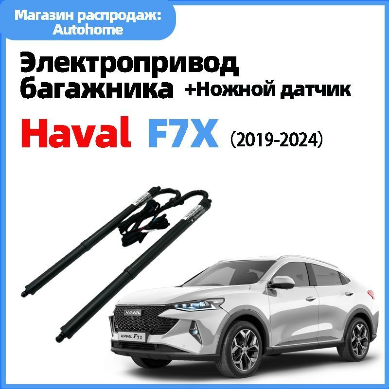 Электропривод багажника Haval F7X 2019 - н.в.(+Ножной датчик) #1