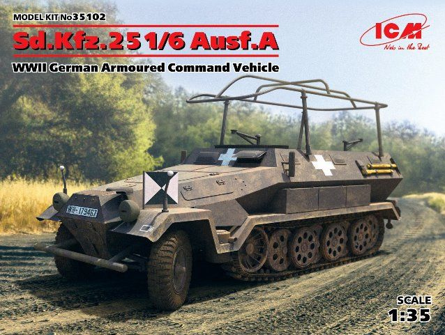 35102 ICM Бронетранспортер Sd.Kfz.251/6 Ausf.A, 1/35 #1