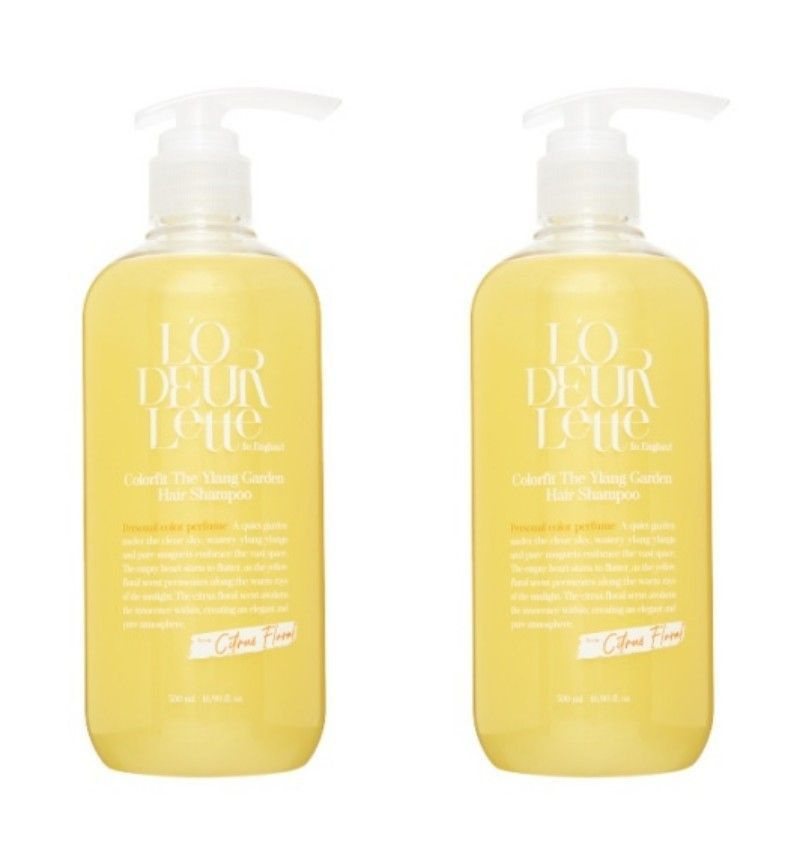 L'ODEURLETTE Парфюмированный шампунь для волос Color Fit The Ylang Garden Hair Shampoo, с ароматом иланг-иланг #1