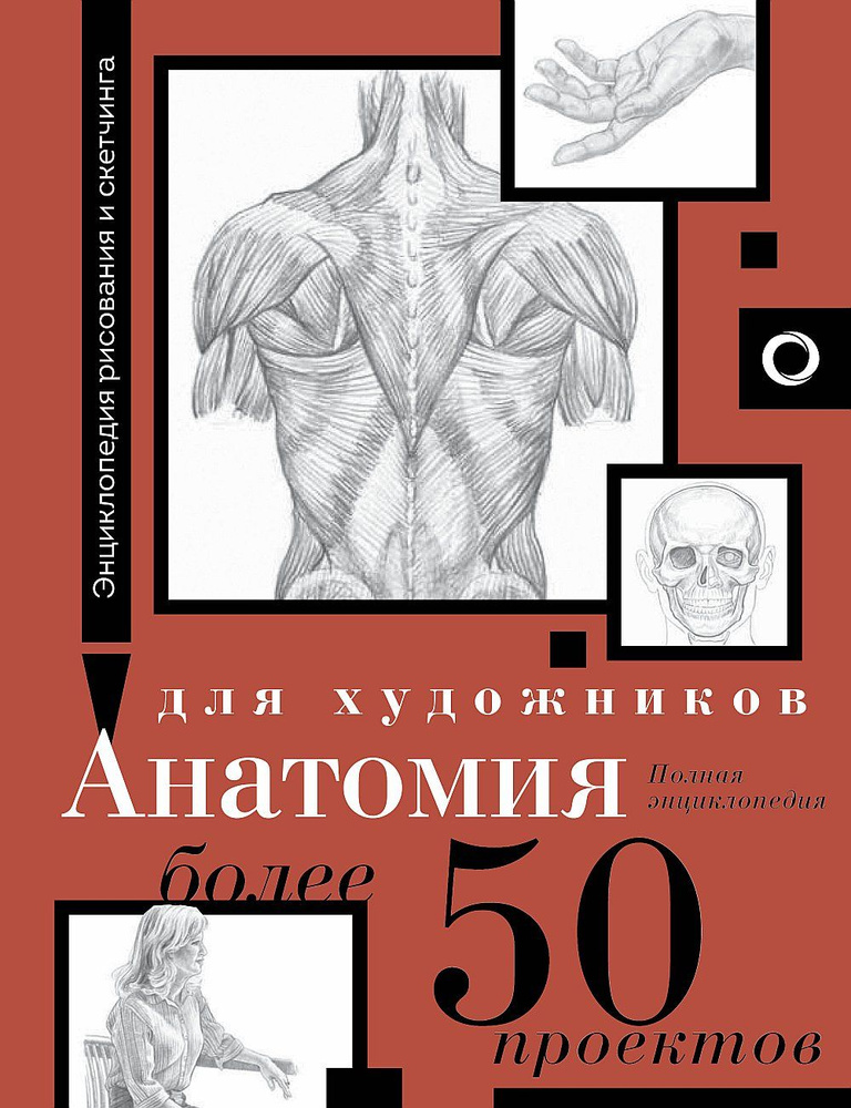 Анатомия для художников. Более 50 проектов. Полная энциклопедия  #1