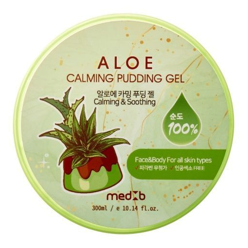 MedB Успокаивающий гель для тела Aloe Calming Pudding Gel, с экстрактом алоэ, 300 мл  #1