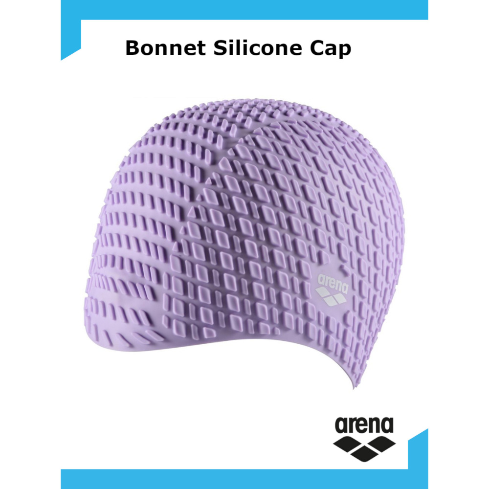 Шапочка для плавания Arena Bonnet Silicone Cap ,сиреневый #1