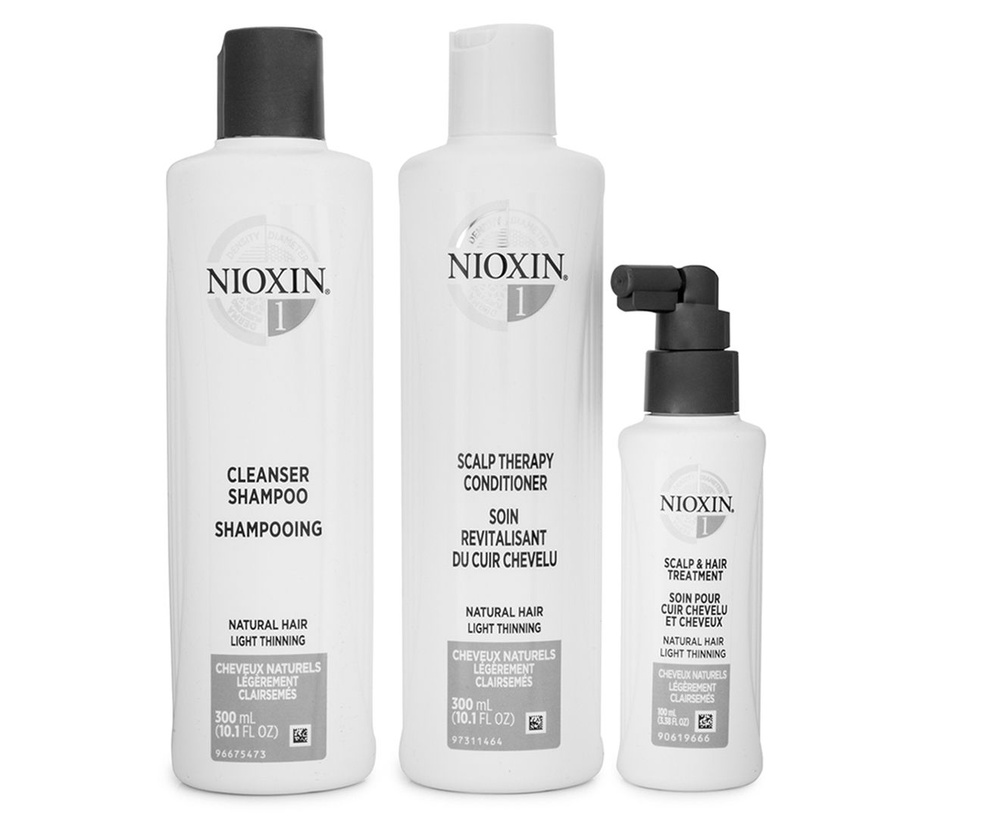 NIOXIN Hair System Kit 01 XXL НАБОР Система 1 (шамп. 300 мл + конд. 300 мл + маска 100 мл)  #1