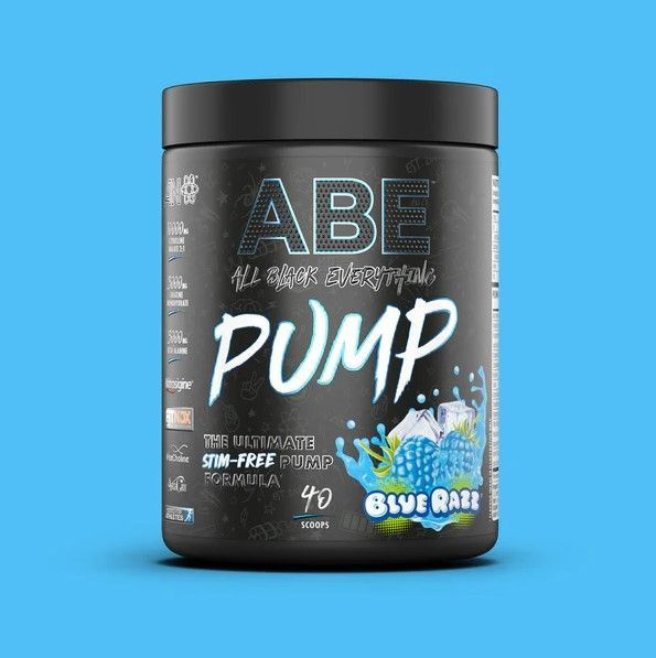 Предтренировочный комплекс Applied Nutrition ABE PUMP Голубая малина 500 гр  #1