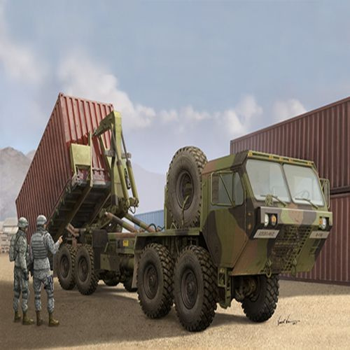 Сборная модель автомобиля M1120 HEMTT Load Handing System (LHS) #1