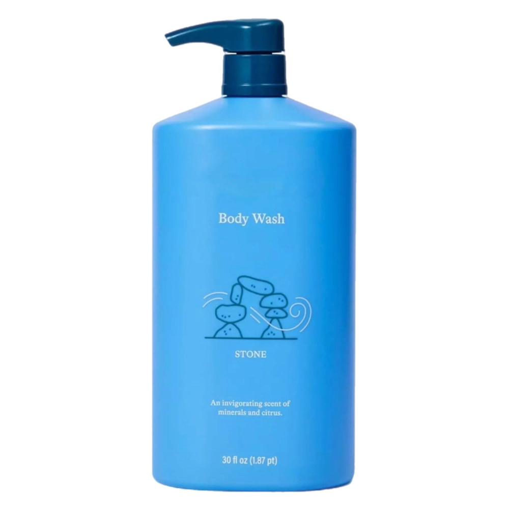 Harry's, Stone Body Wash, Гель для душа с дозатором, для мужчин, бергамот и древесный уголь, 887 мл  #1