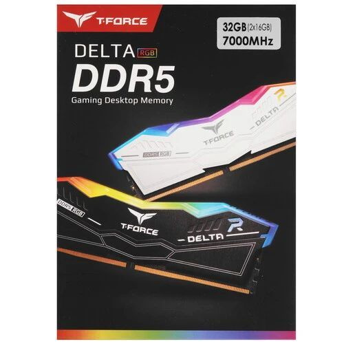 T-FORCE Оперативная память FF3D532G7000HC34ADC01 DDR5 32Gb 7000Mhz CL34 K2 Team Delta RGB Модуль памяти, #1