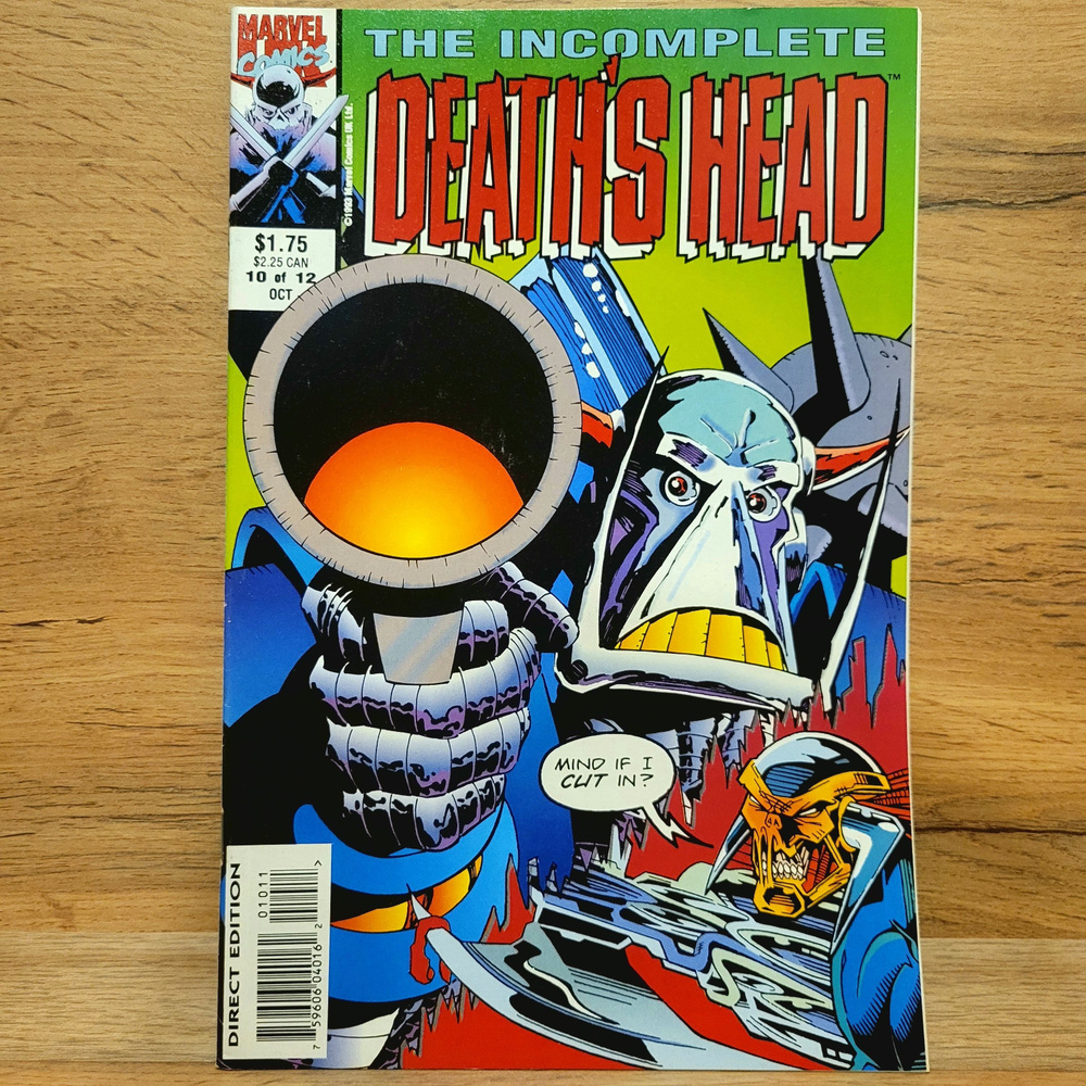 Ретро Комикс Death's Head #10. 1993 Год. | Lee #1