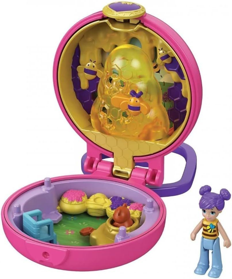 Mattel & Polly Pocket - Полный ассортимент, маленькие скульптурные игрушки, подарки для детей  #1