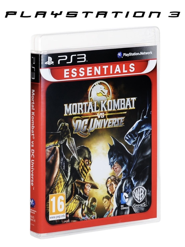 Игра Mortal Kombat Vs. DC Universe. Essentials ps3 (PlayStation 3, Оригинальный) #1