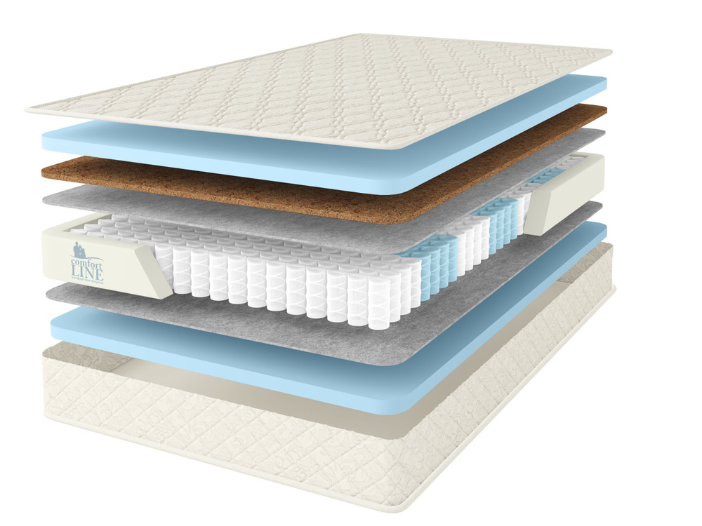 Comfort Line Матрас Eco Classic S1000, Независимые пружины, 150х180 см #1
