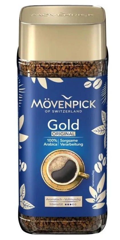 MOVENPICK Gold Original растворимый 100 гр #1