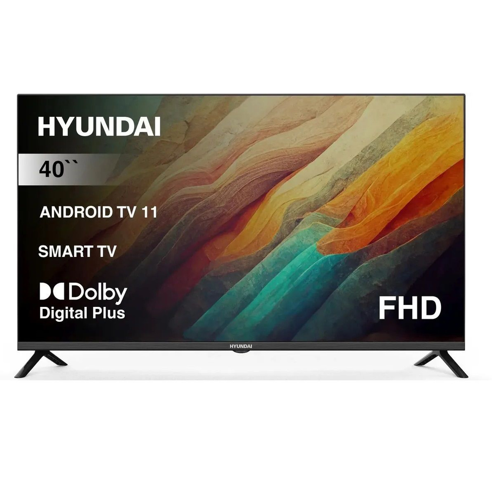 Hyundai Телевизор 40" Full HD, черный #1