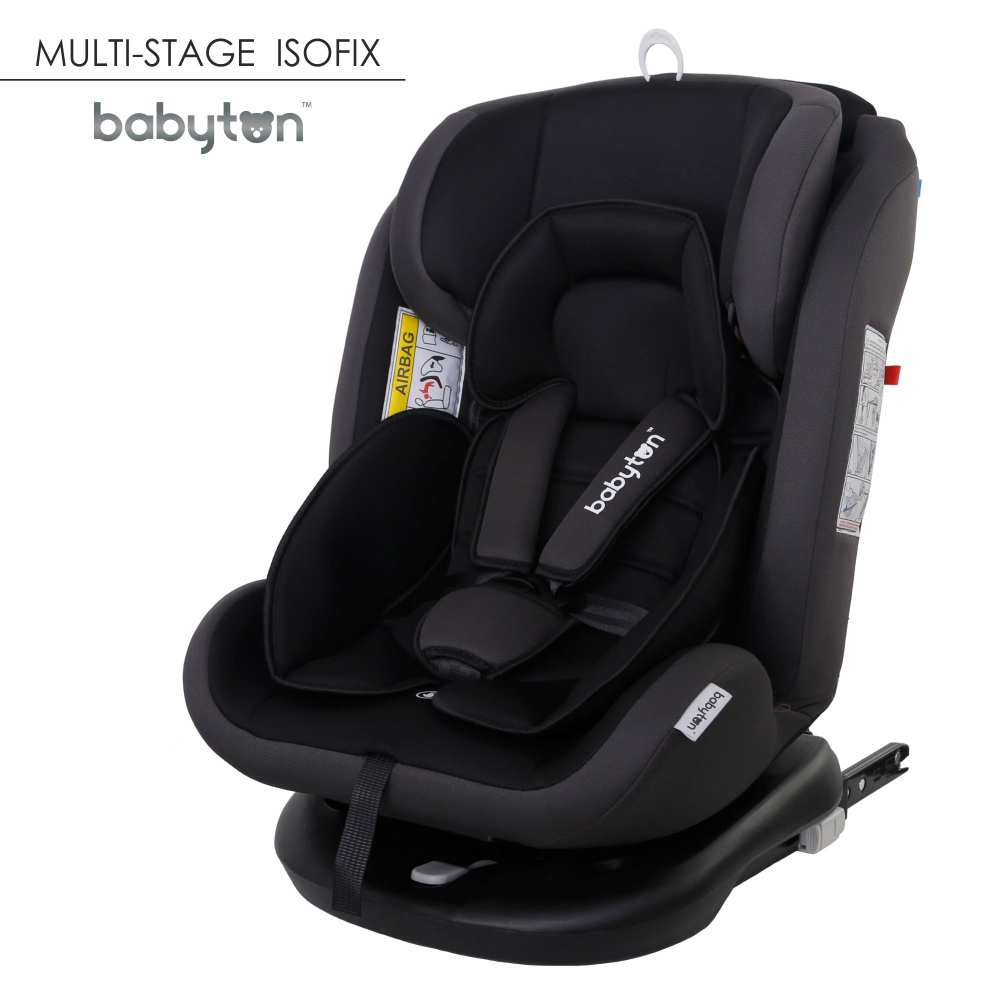 Автокресло Multi-Stage ISOFIX Black-Grey #1