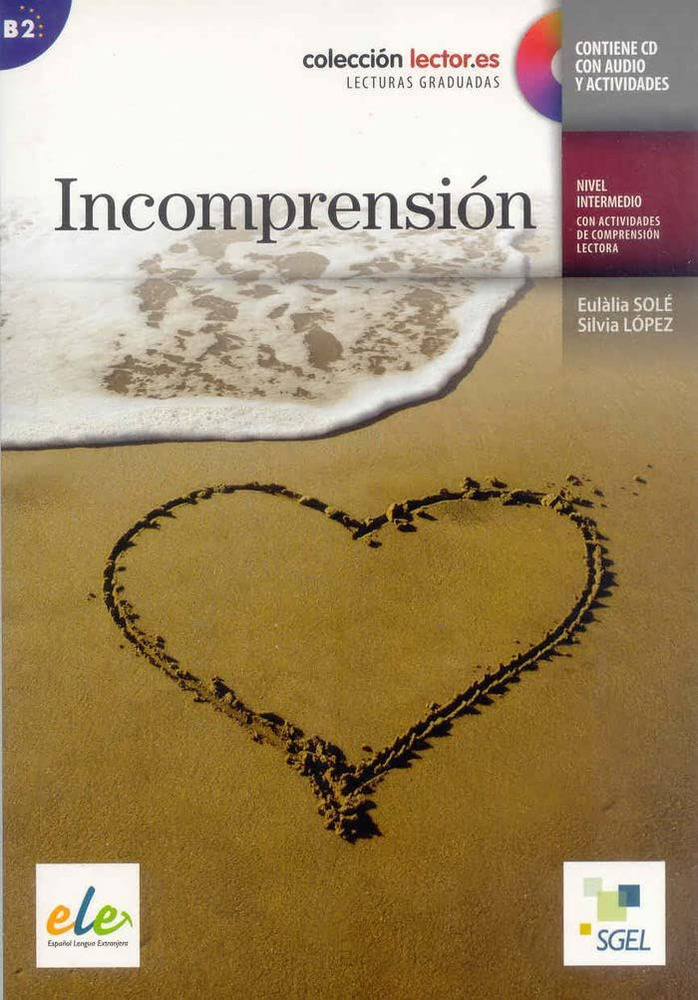 Incomprension Libro+CD, адаптированная книга на испанском языке уровня B2  #1