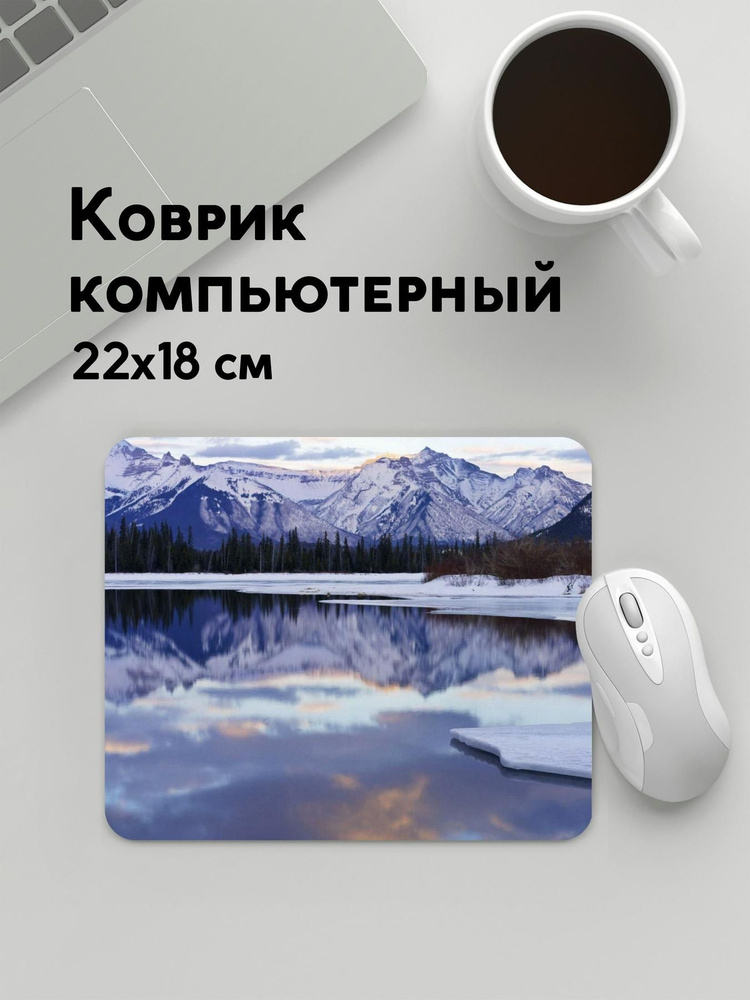 PANiN Коврик для мыши MousePad22x18WC_WC1108, серый, темно-серый #1