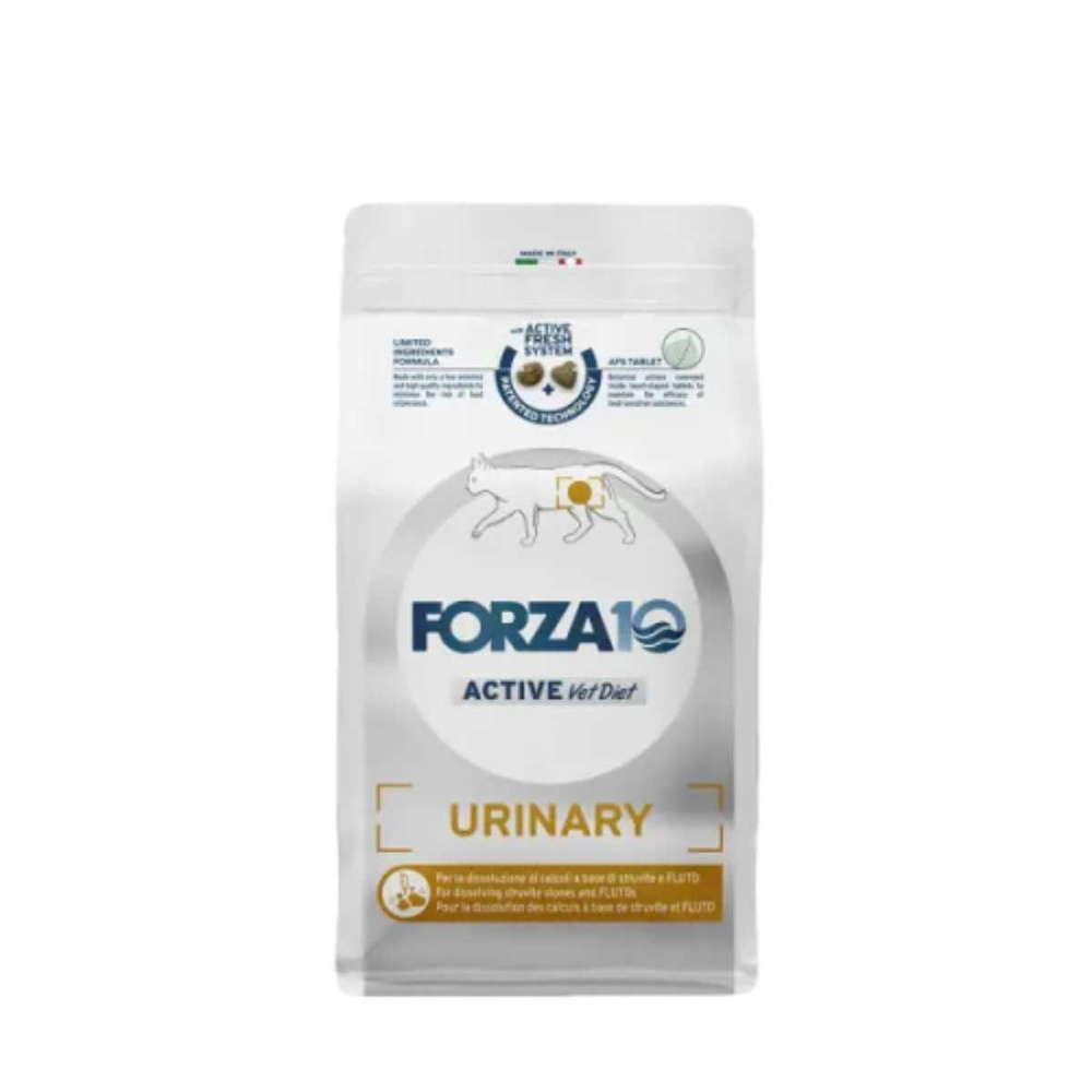 Forza10 Active Urinary сухой корм для взрослых кошек при заболеваниях мочевыводящих путей с рыбой - 1,5 #1