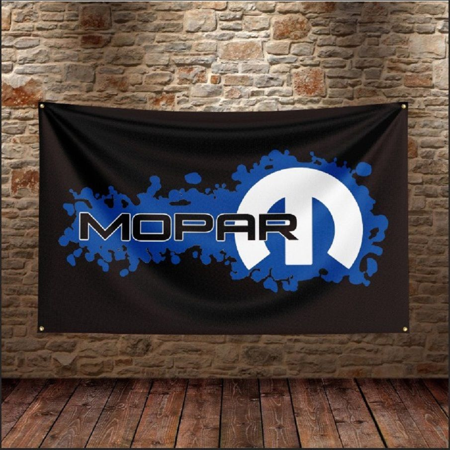 Флаг плакат баннер Mopar #1