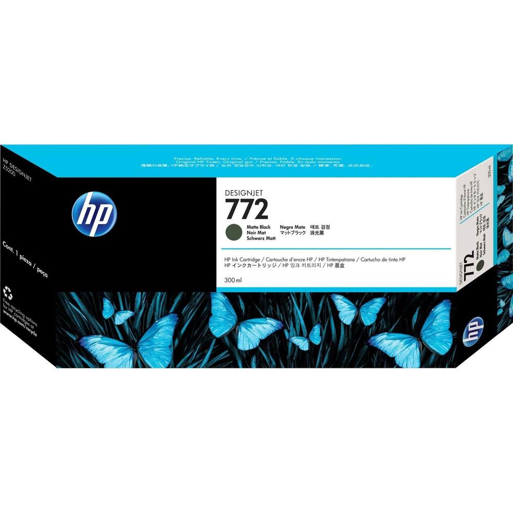 Картридж HP 772 300-ml Matte black Designjet Ink Cartridge #1