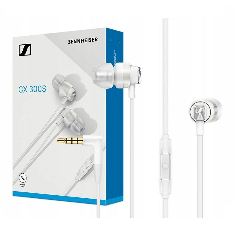 Sennheiser Наушники проводные с микрофоном, 3.5 мм, белый #1