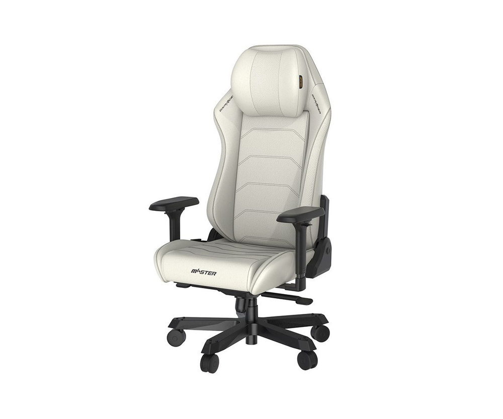 Компьютерное кресло DXRacer Master Plus / XL Microfiber Leatherette White #1