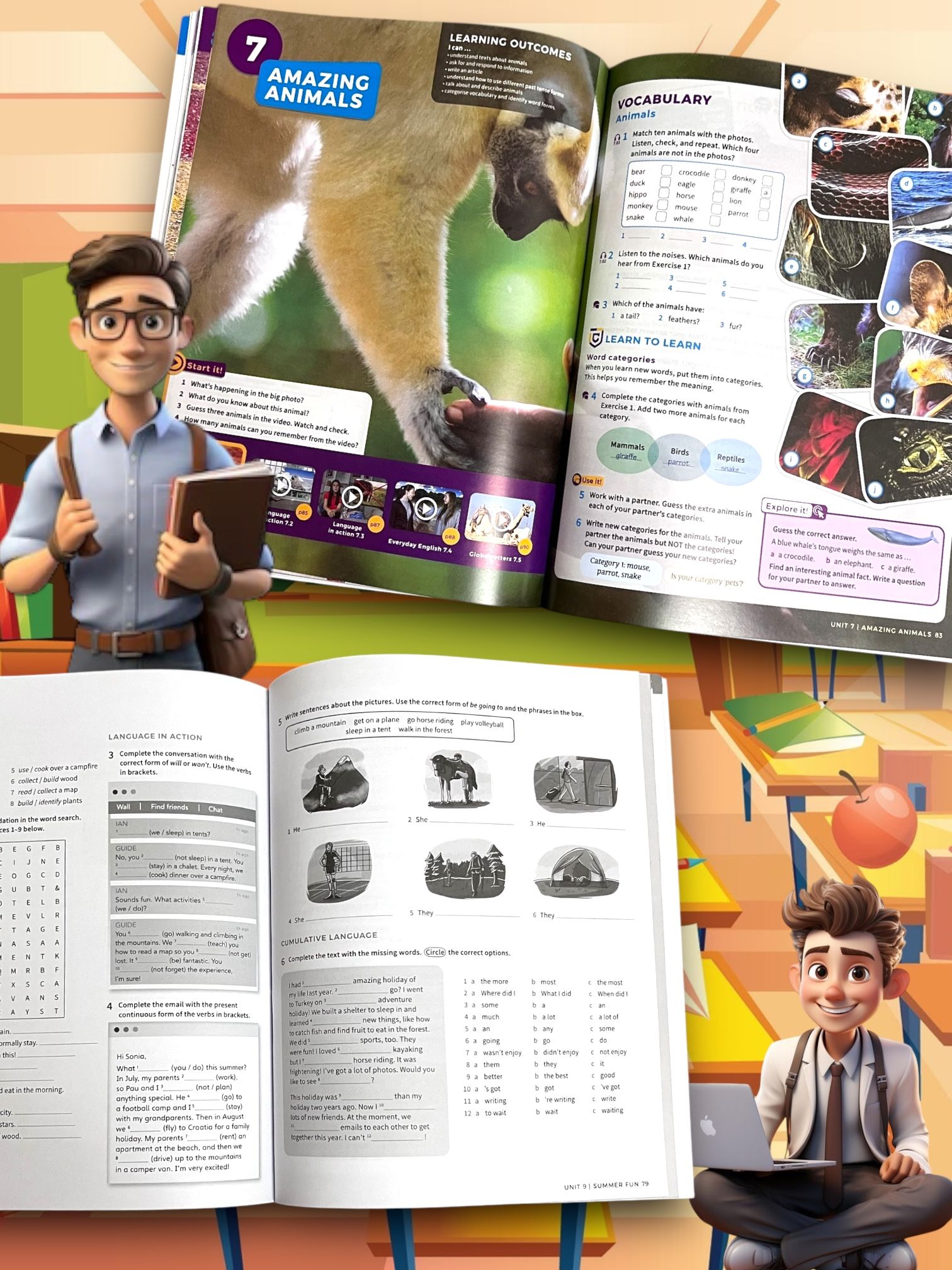 Own it 1, Student's Book, Workbook + CD ( учебник, раб.тетрадь и диск ) | Own It! Level 1 Student's Book and Workbook with Audio CD - Ozon image 3