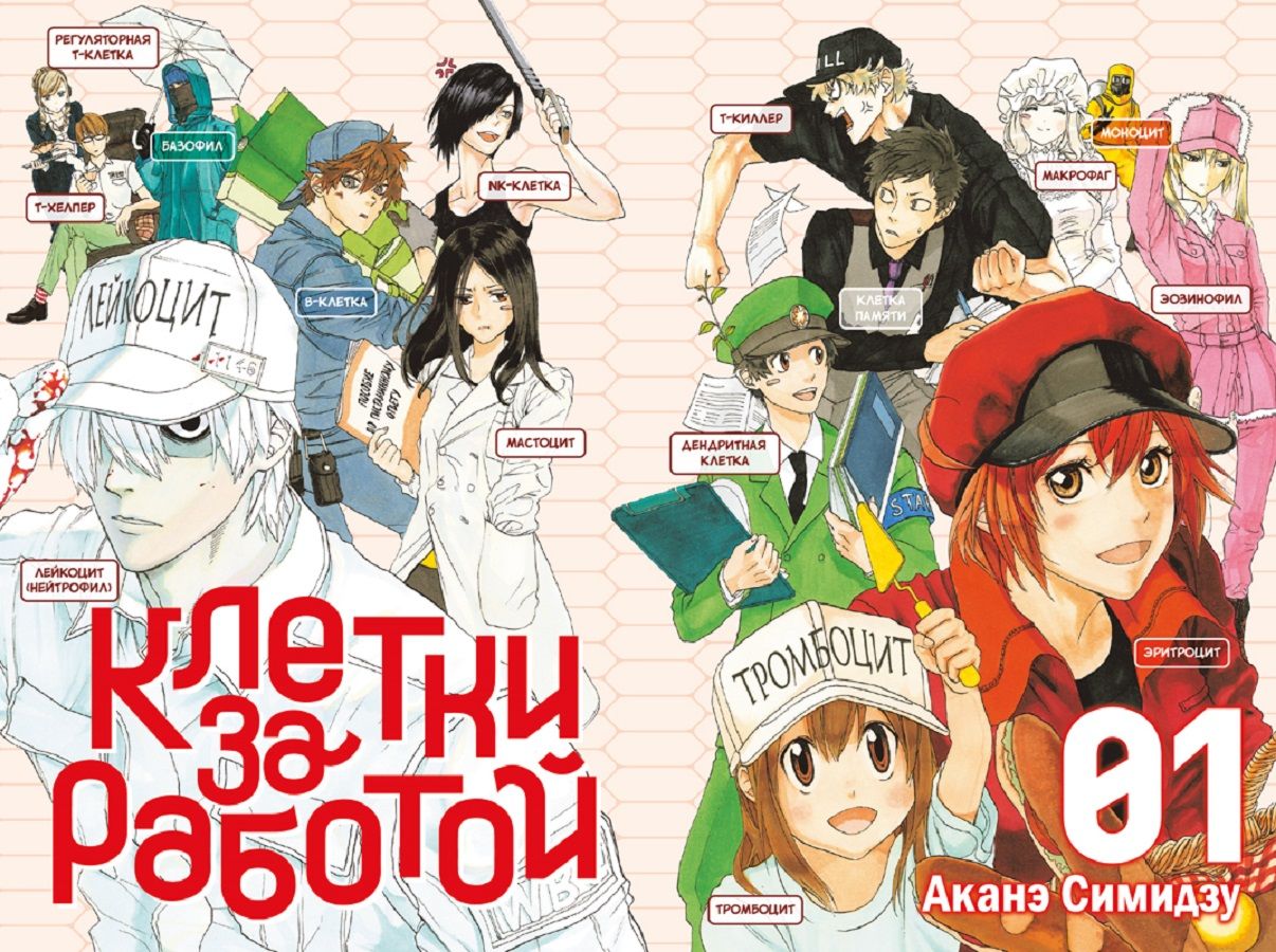 Клетки за работой. Т. 1: манга | Cells at Work! Vol. 1: Manga - Ozon image 3