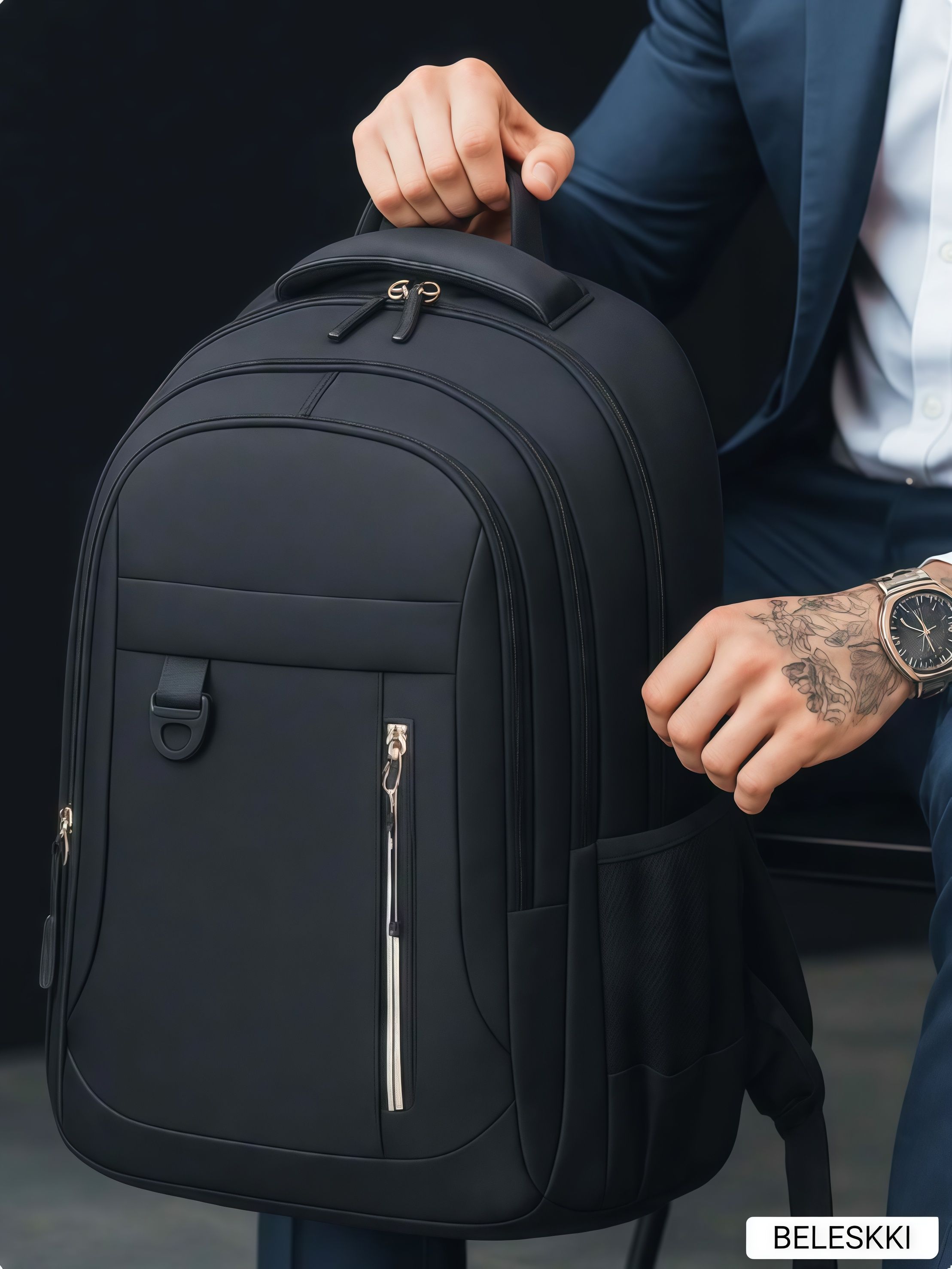 РюкзакмужскойгородскойшкольныйдлямальчиковBELESKKI