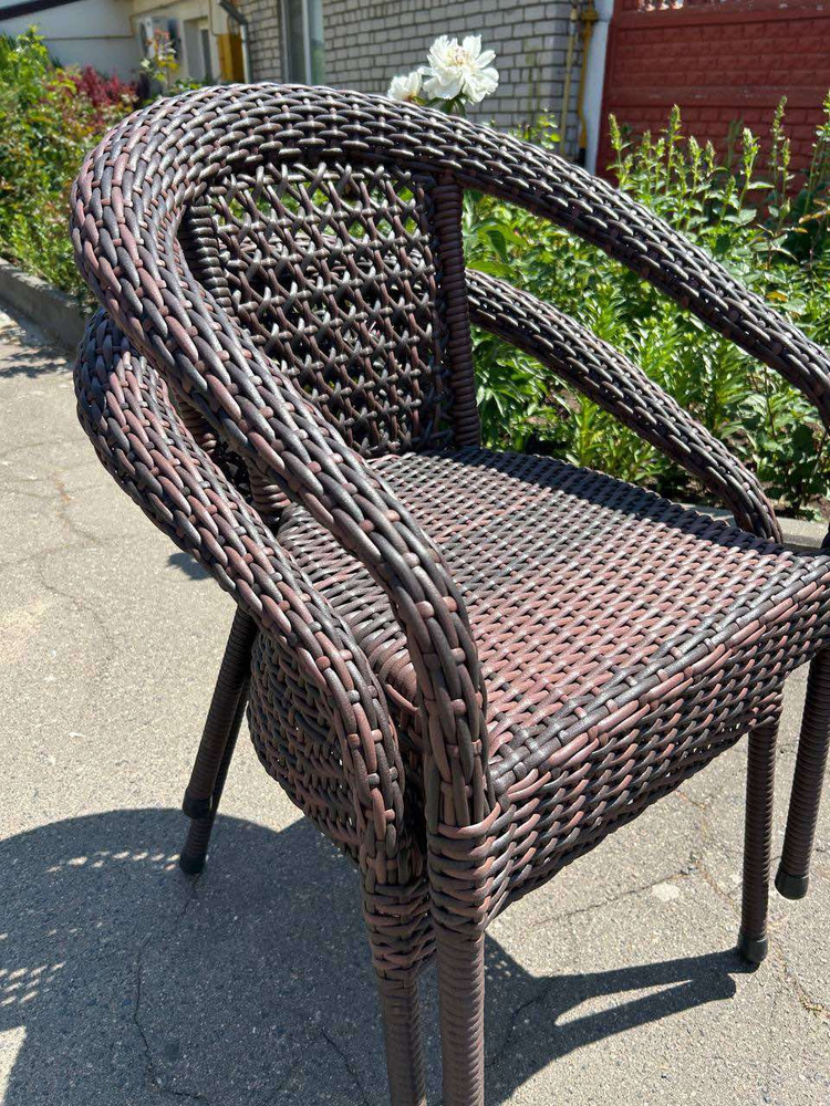Садовое кресло, Сталь, 60х70х80 см, 2 шт #1