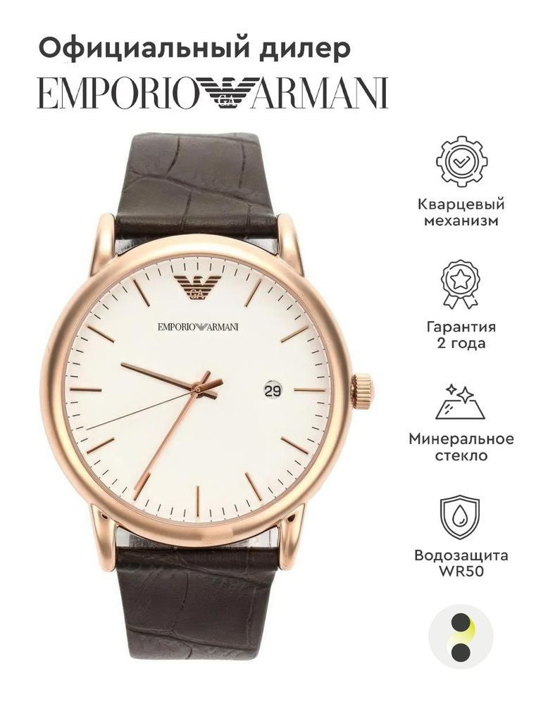 Мужские наручные часы Emporio Armani Classics AR2502 #1