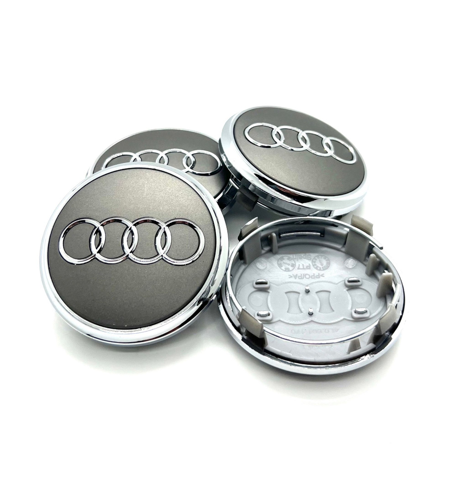 Колпачки заглушки на литой диск для Audi 77/66 ( 4L0601170 ) 4 штуки.  #1