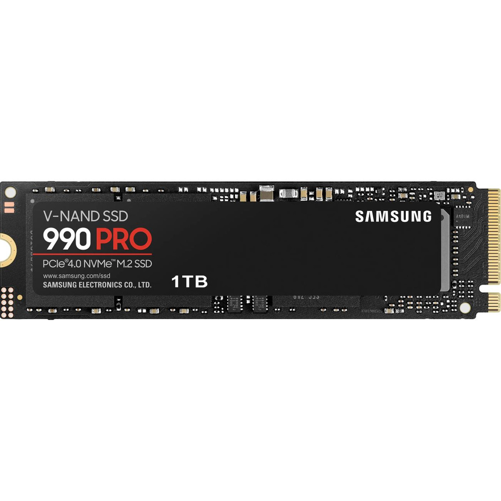 Samsung 1 ТБ Внутренний SSD-диск 1ТБ 990 PRO (MZ-V9P1T0BW) (8806094215021,887276638331,0887276638331) #1