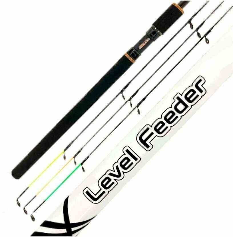 Удилище фидерное Kaida LEVEL FEEDER штекерное трехчастное до 120гр 3.6м / Удочка рыболовная  #1