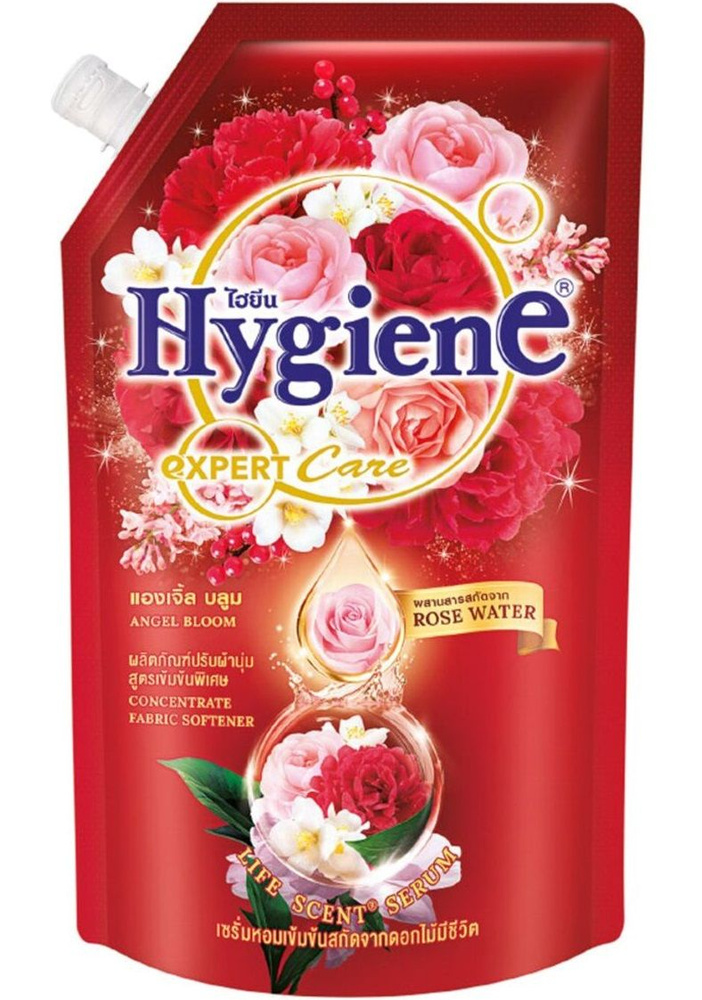 HygienE Кондиционер для белья парфюмированный аромат Райский сад (1150мл) Expert care Angel bloom  #1