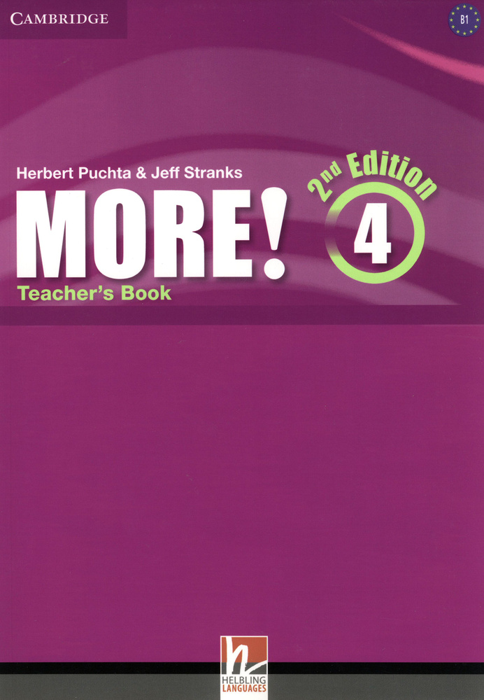 More! 2nd Edition. Level 4. B1. Teacher's Book / Книга для учителя | Herbert Puchta, Stranks Jeff  #1