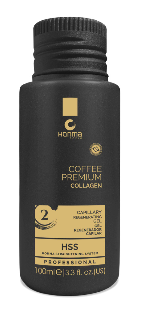 HONMA TOKYO Реконструирующий гель для волос с коллагеном Шаг № 2 Coffee Premium Collagen Capillary Regenerating #1