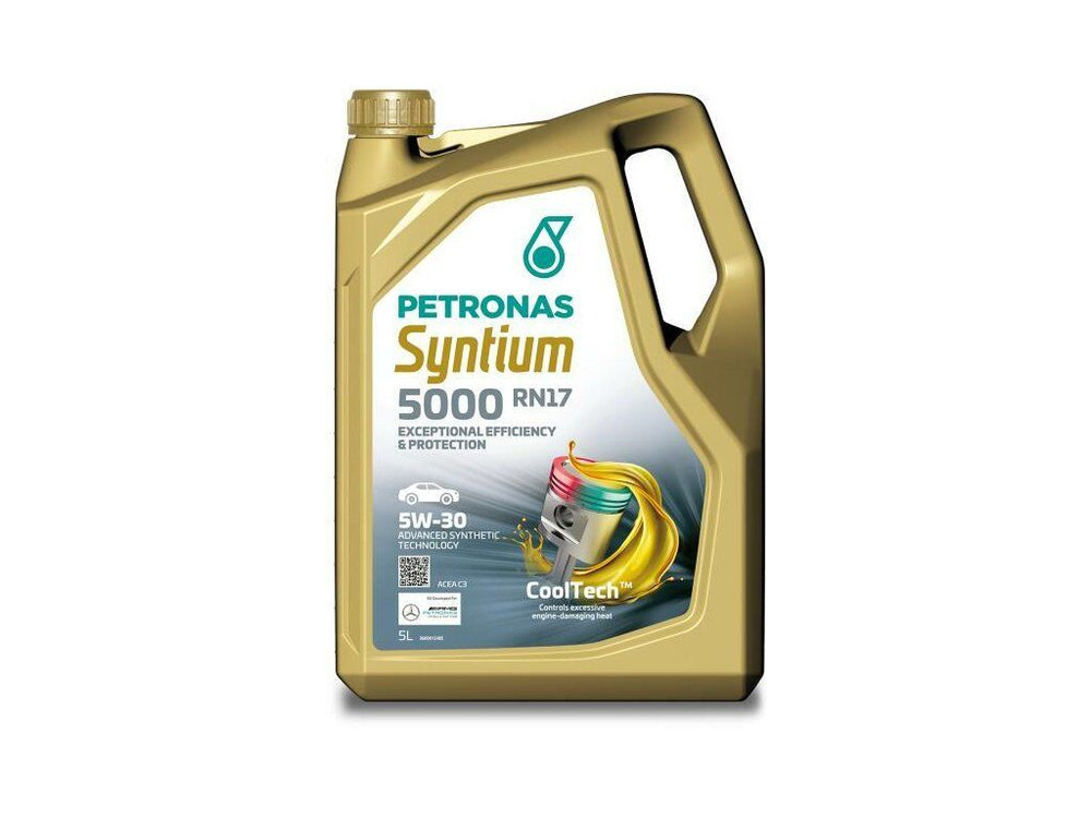 PETRONAS SYNTIUM 5000 RN 5W-30 Масло моторное, Синтетическое, 5 л #1