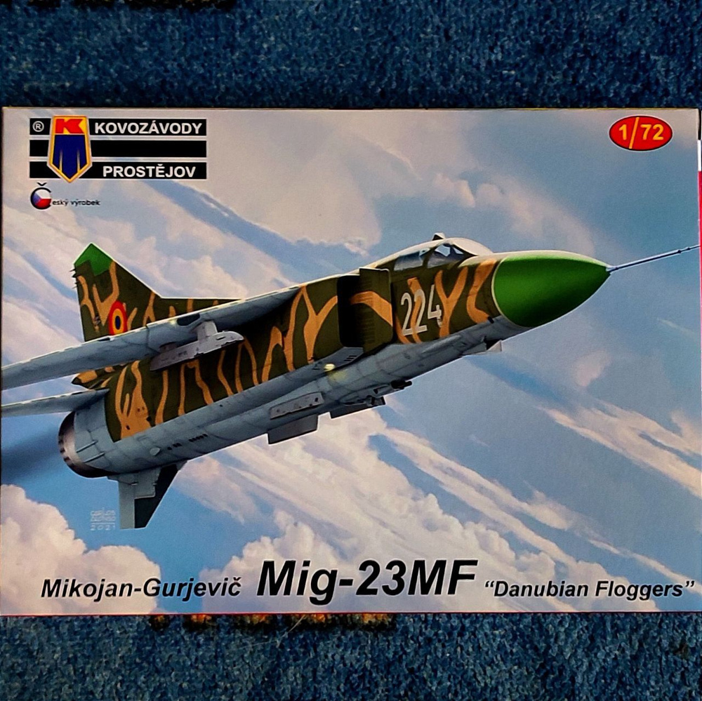 Сборная модель самолета Микоян и Гуревич тип 23МФ, KP Models, KPM0287,1/72  #1