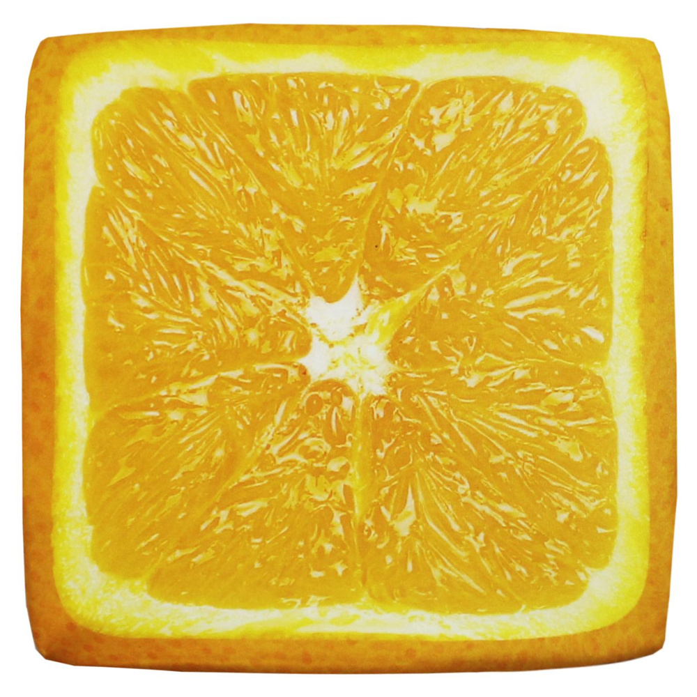 Подушка для сиденья МАТЕХ FRUTIS CUADRO LINE. АПЕЛЬСИН 33х33 см. Цвет оранжевый, арт.30-867  #1
